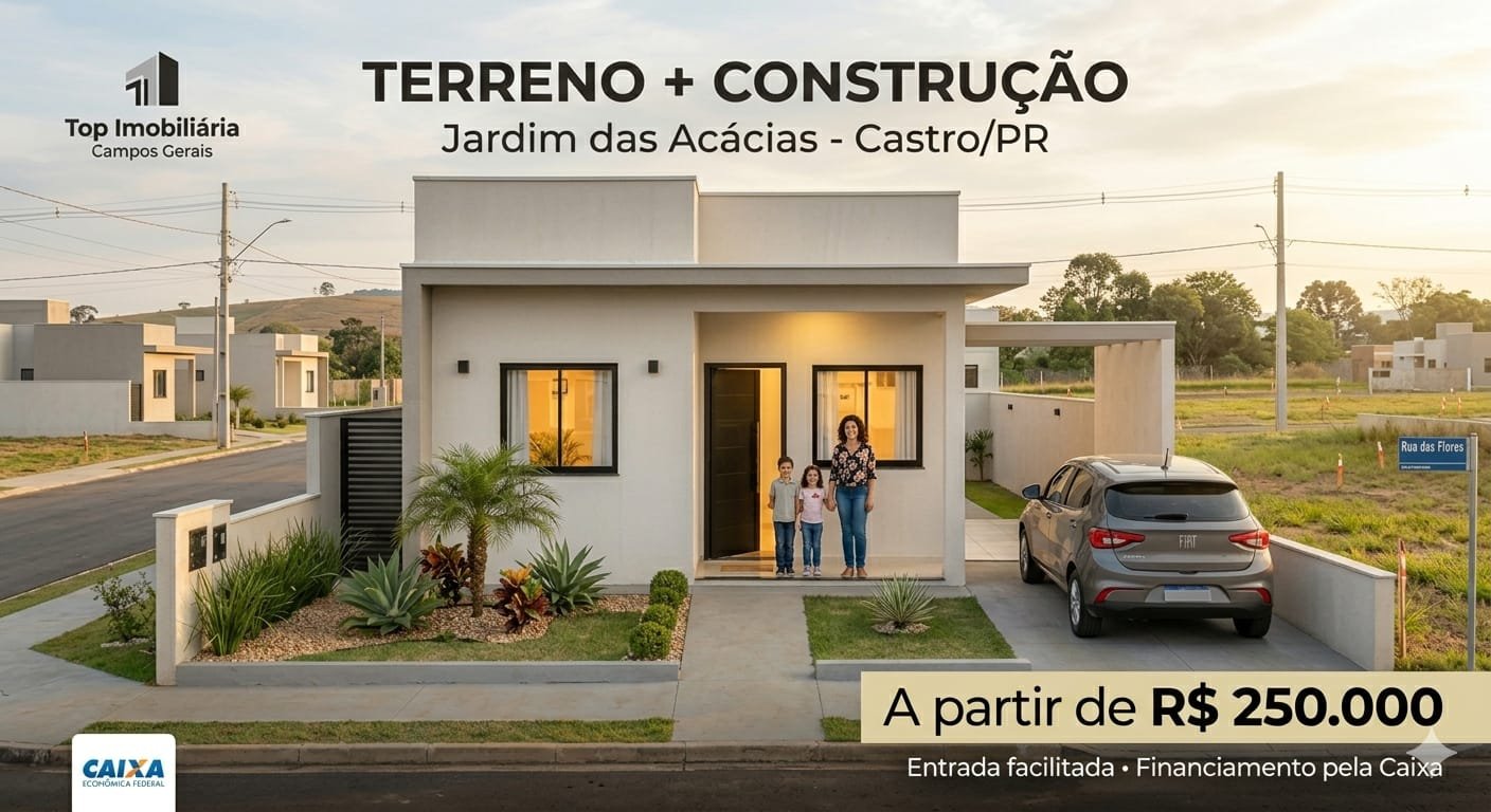 Terreno em Jardim das Acácias, Castro - Ref. 016