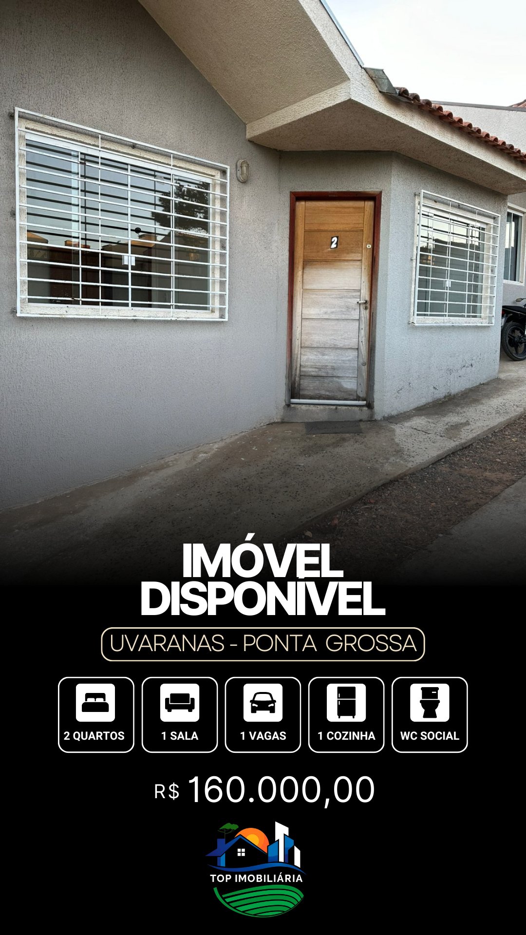 Casa em Uvaranas, Ponta Grossa - Ref. 030